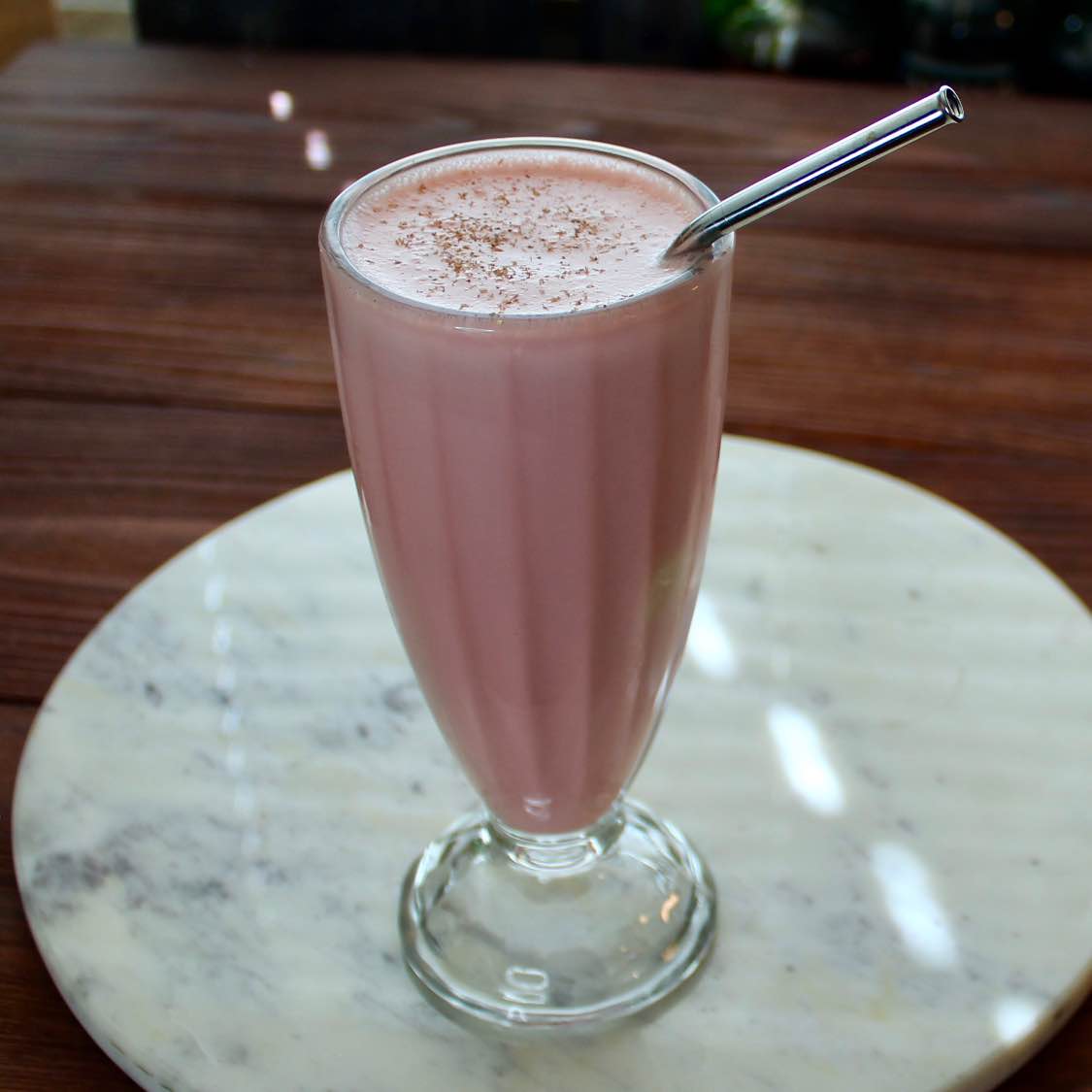 1800s Style Strawberry Milk Shake Recipe